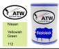 Preview: Nissan, Yellowish Green, 112: 500ml Lackdose, von ATW Autoteile West.